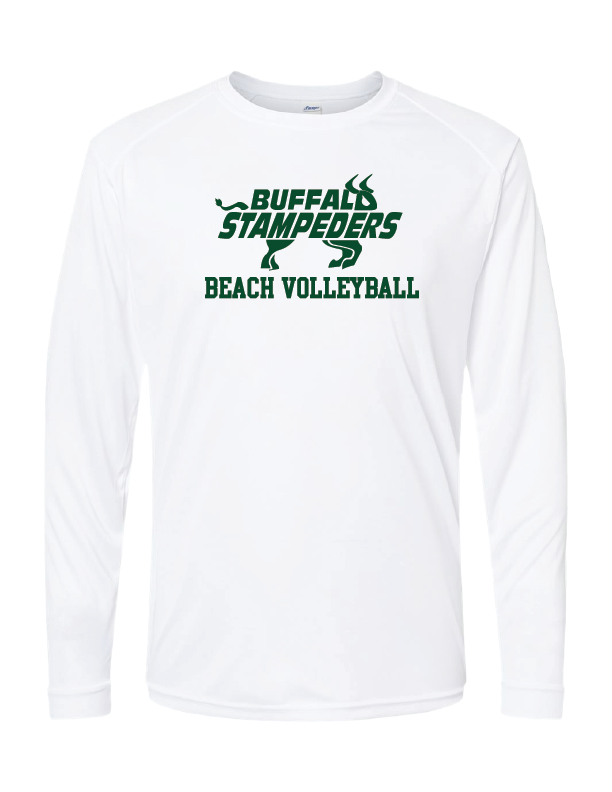Stampeders Beach Volleyball Adult UPF Long Sleeve Tee - Image 2
