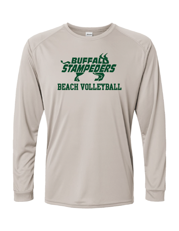 Stampeders Beach Volleyball Adult UPF Long Sleeve Tee
